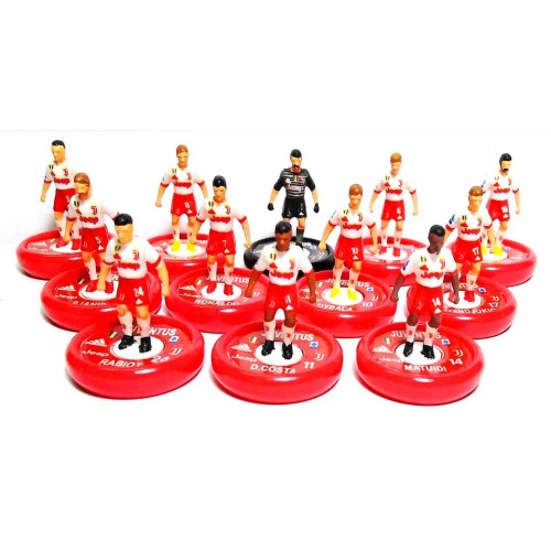 Subbuteo Andrew Table Soccer Juventus away kit 2019-20 on WSB Professional bases